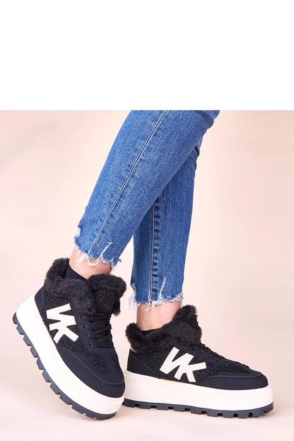   Buty Sportowe Model Nicha 6466 Black - Solea 