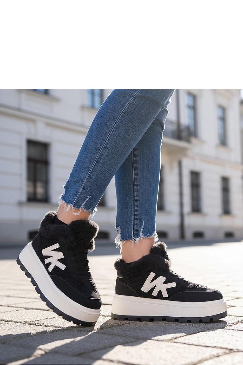   Buty Sportowe Model Nicha 6466 Black - Solea 