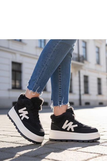   Buty Sportowe Model Nicha 6466 Black - Solea 