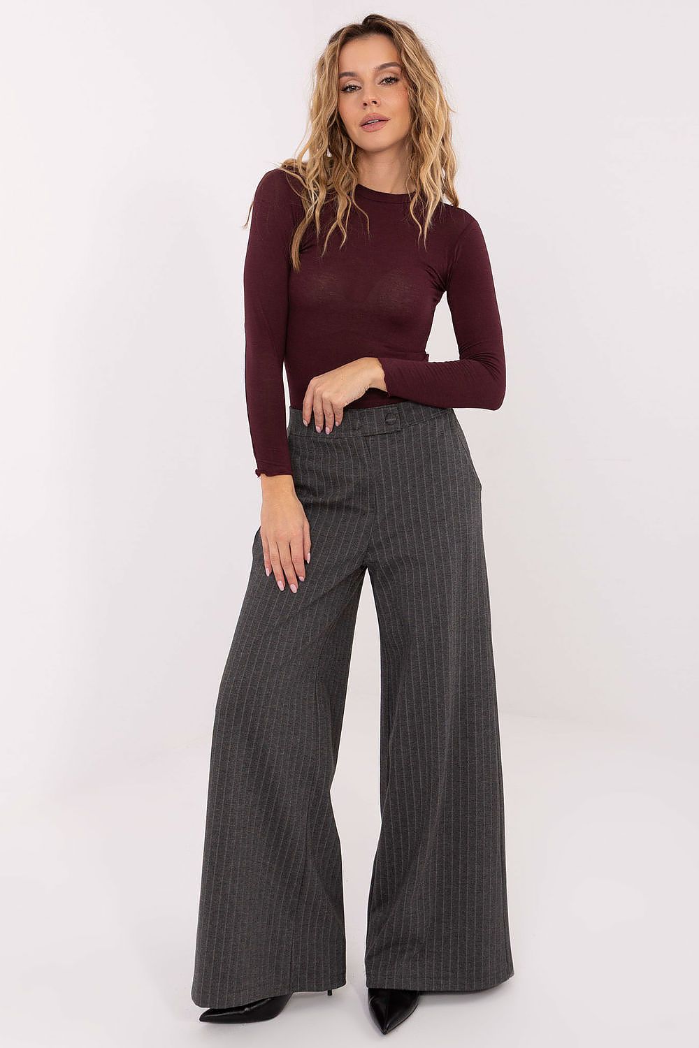   Bluzka Model IT-BZ-21818.98 Bordo - Italy Moda 
