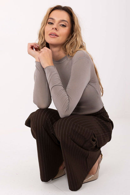   Bluzka Model IT-BZ-21818.98 Dark Beige - Italy Moda 