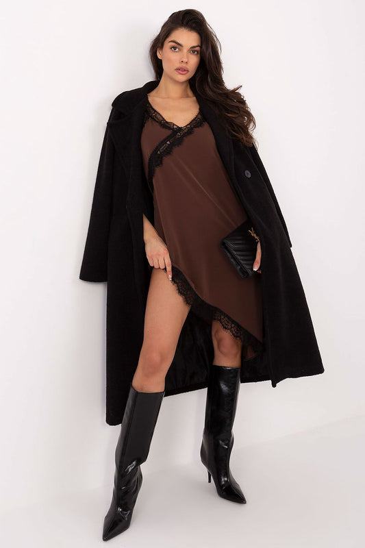  Sukienka Model MI-SK-62478.26 Brown - Italy Moda 