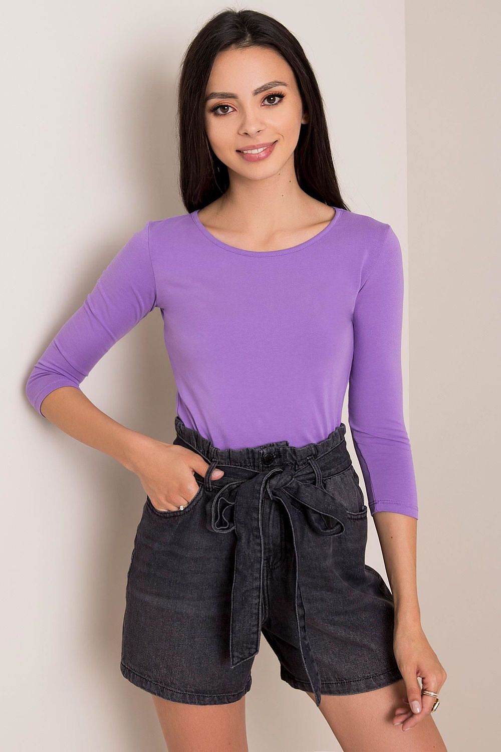   Bluzka Model RV-BZ-4690.67 Violet - BFG 