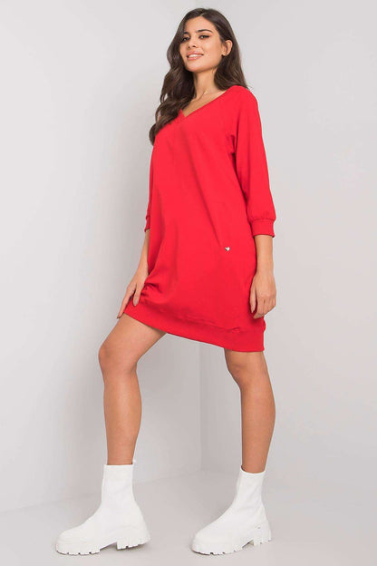  Sukienka Model RV-SK-7203.35P Red - BFG 
