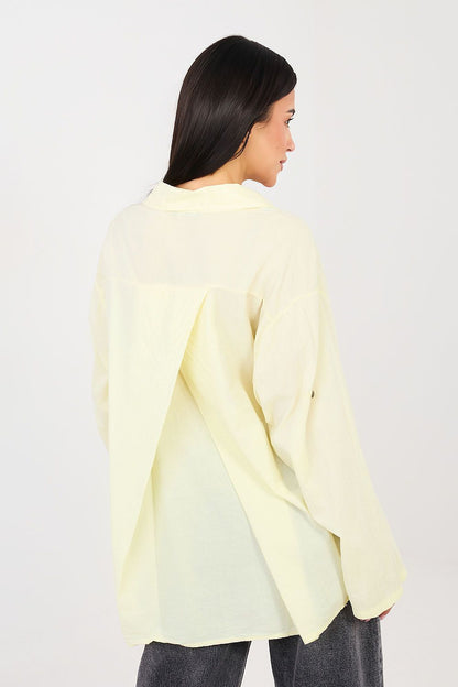   Koszula Damska Model IT-KS-6704.25 Light Yellow - Factory Price 