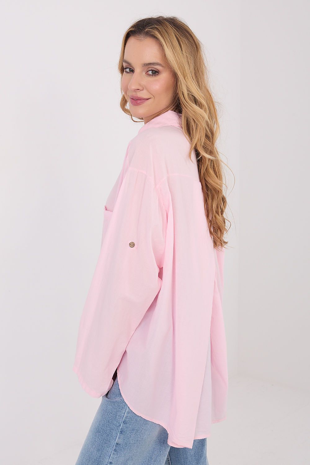   Koszula Damska Model IT-KS-6704.25 Light Pink - Factory Price 