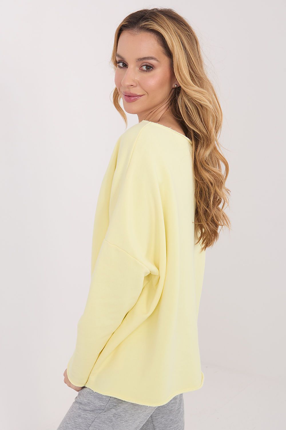   Bluzka Model IT-BZ-4934.29 Light Yellow - Factory Price 