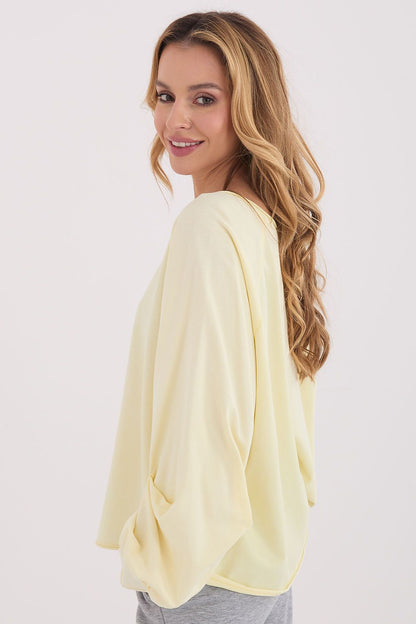   Bluzka Model IT-BZ-6465-1.65 Light Yellow - Factory Price 