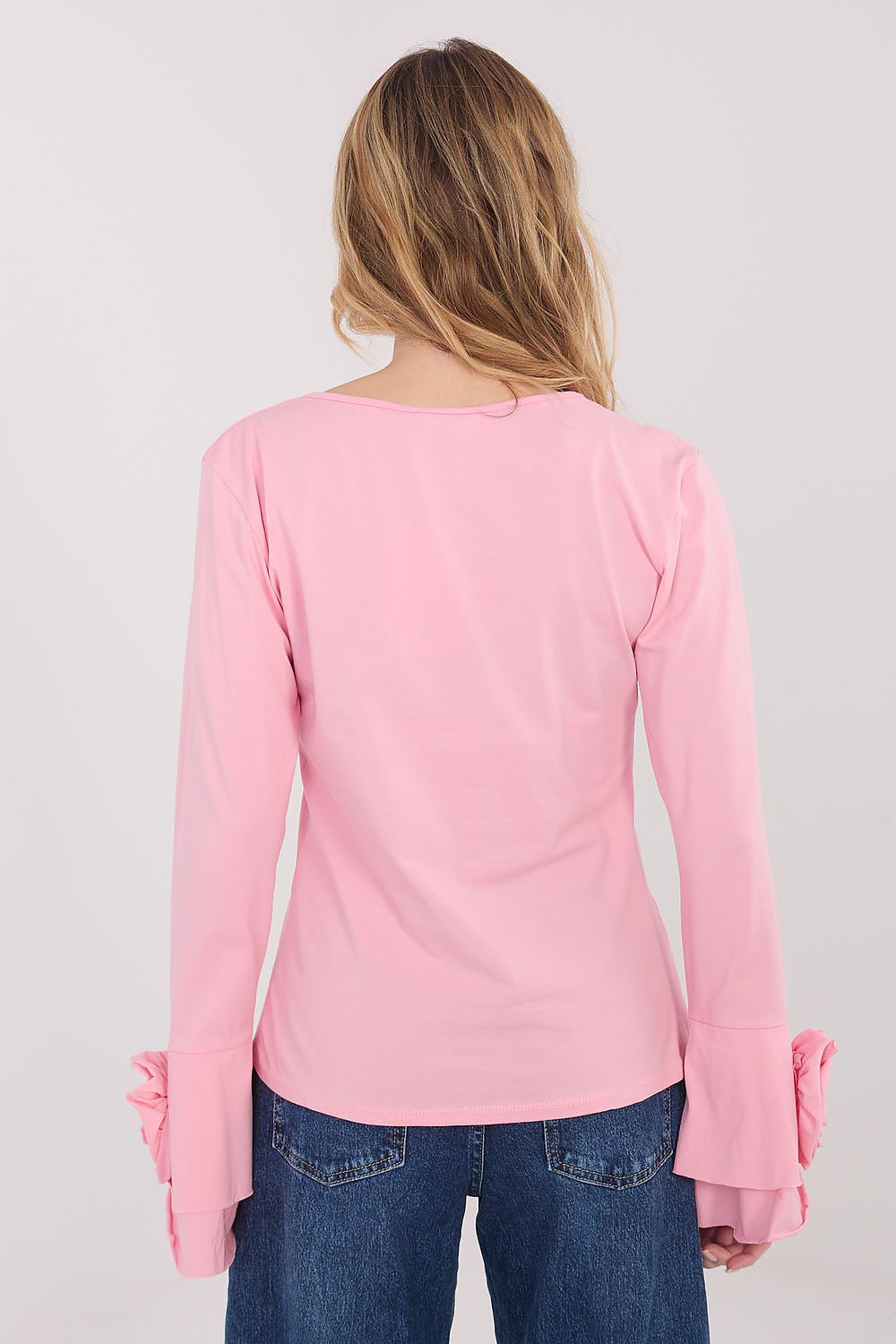   Bluzka Model IT-BZ-22139.96 Light Pink - Italy Moda 