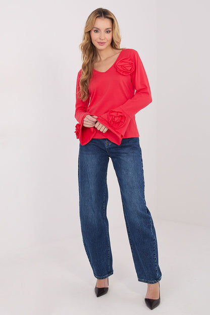   Bluzka Model IT-BZ-22139.96 Coral - Italy Moda 