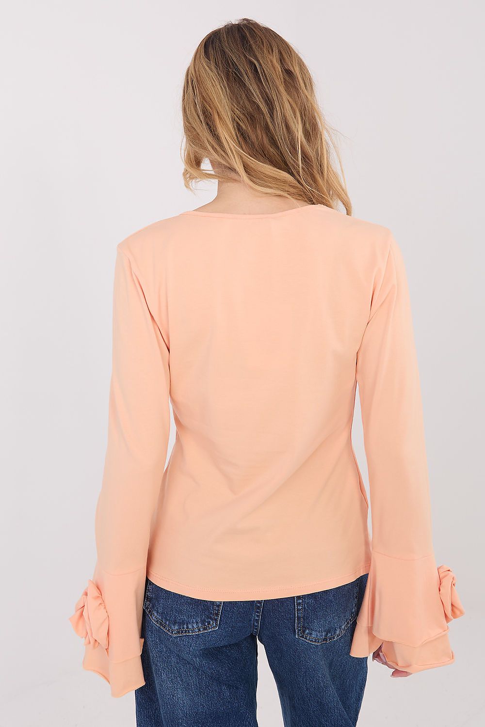   Bluzka Model IT-BZ-22139.96 Light Orange - Italy Moda 