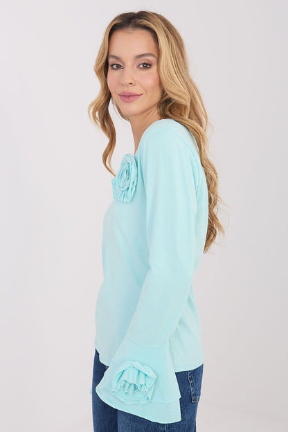   Bluzka Model IT-BZ-22139.55 Mint - Italy Moda 