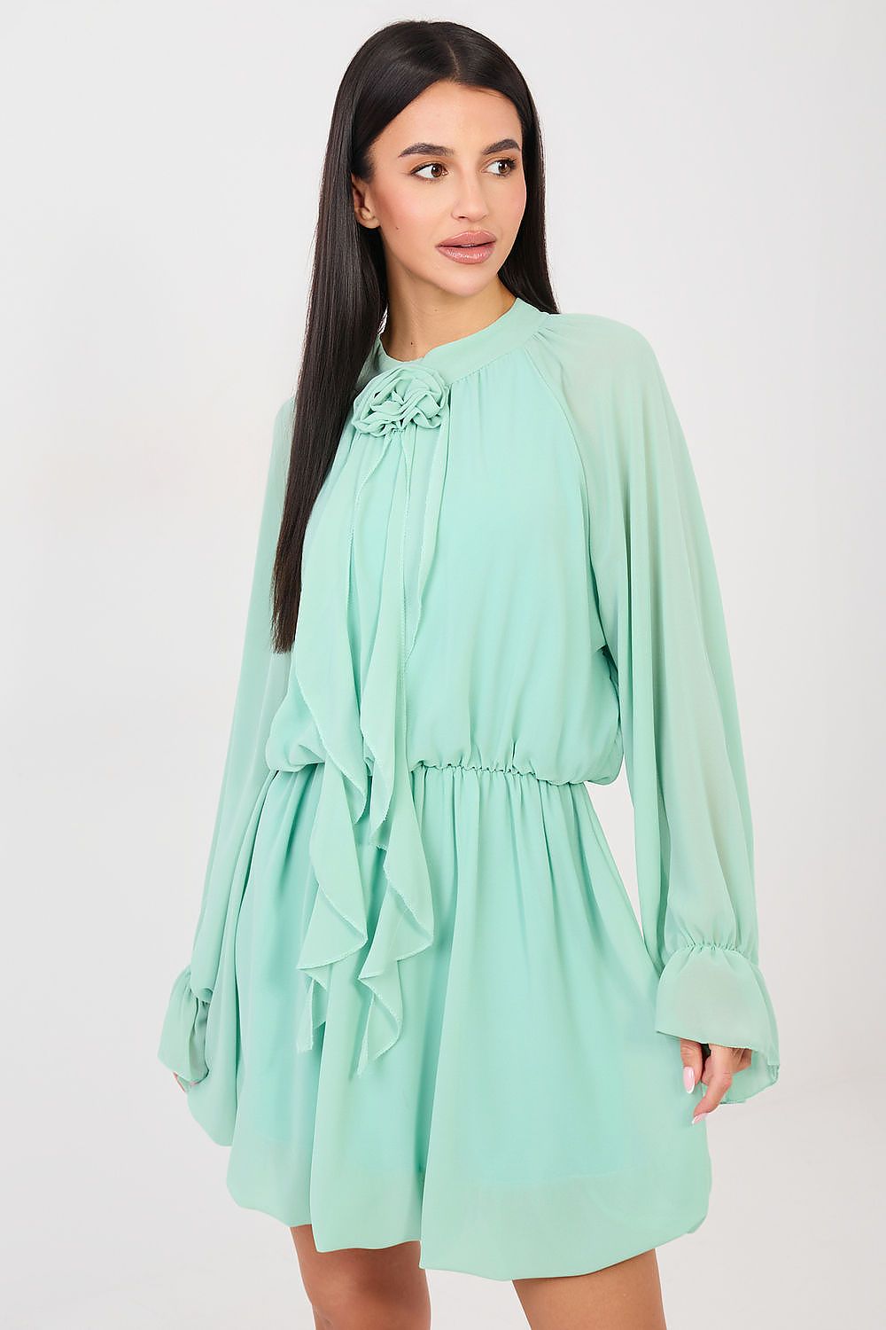   Sukienka Model MI-SK-A1554.67 Mint - Rue Paris 
