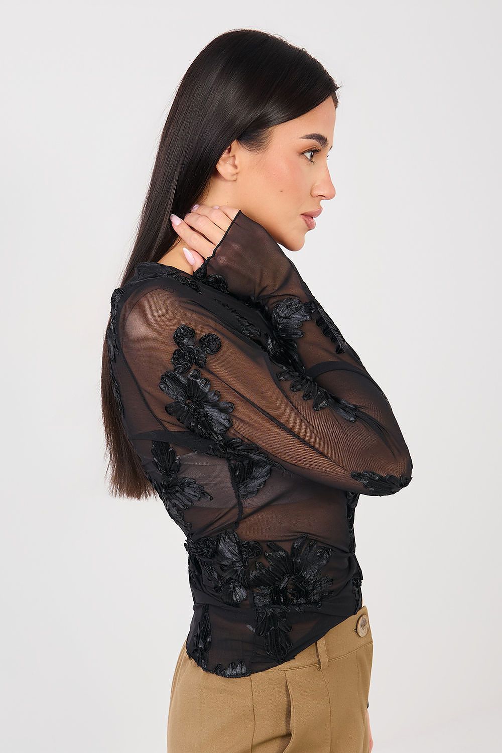   Bluzka Model IT-BZ-22125.60 Black - Italy Moda 