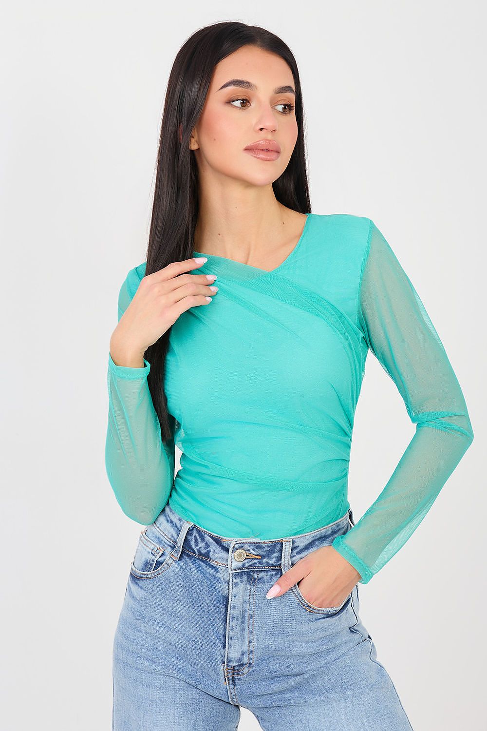   Body Model IT-BO-21601-1.31 Turkus - Italy Moda 