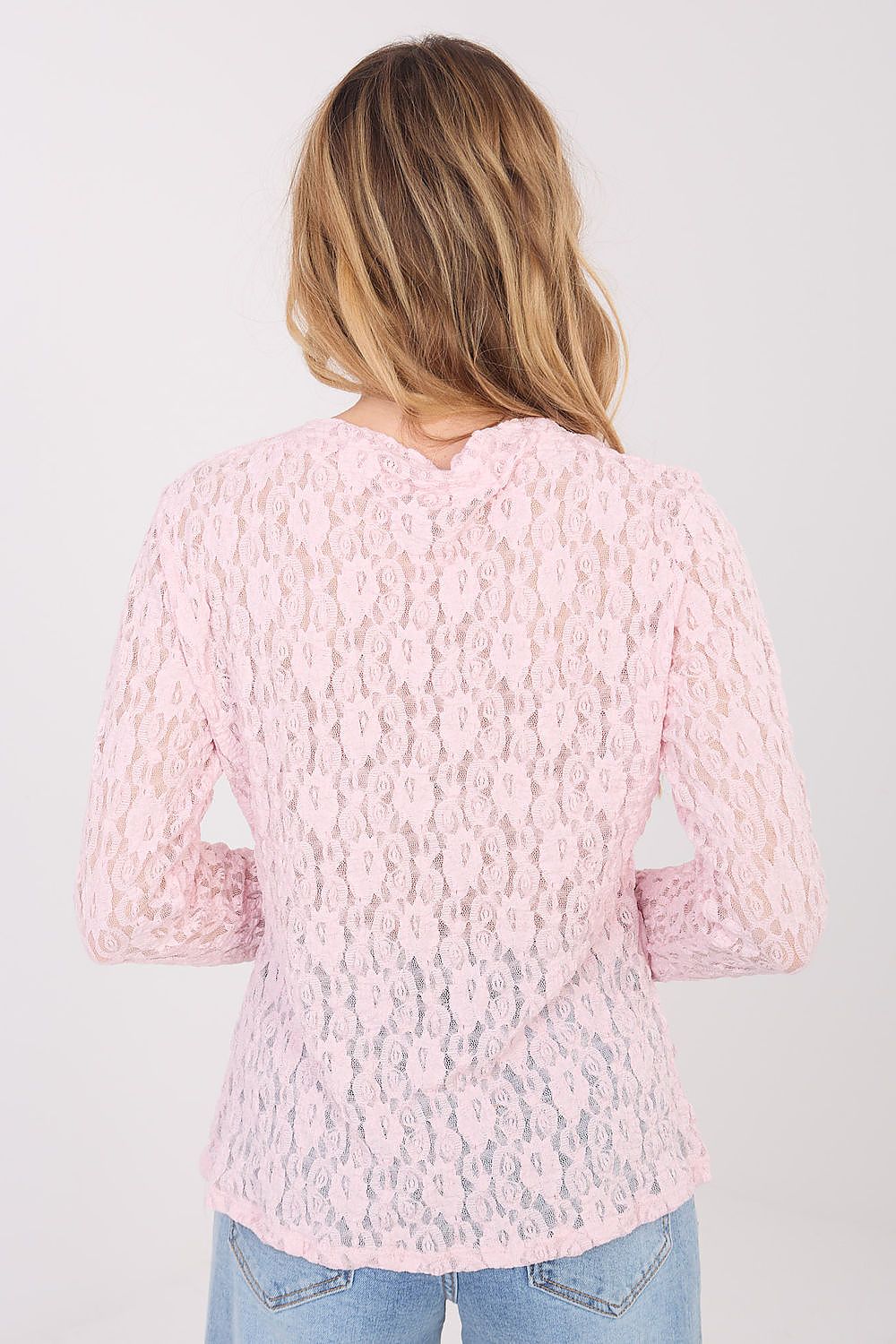   Bluzka Model IT-BZ-9962.98 Light Pink - Italy Moda 