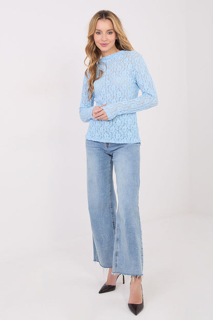   Bluzka Model IT-BZ-9962.98 Light Blue - Italy Moda 