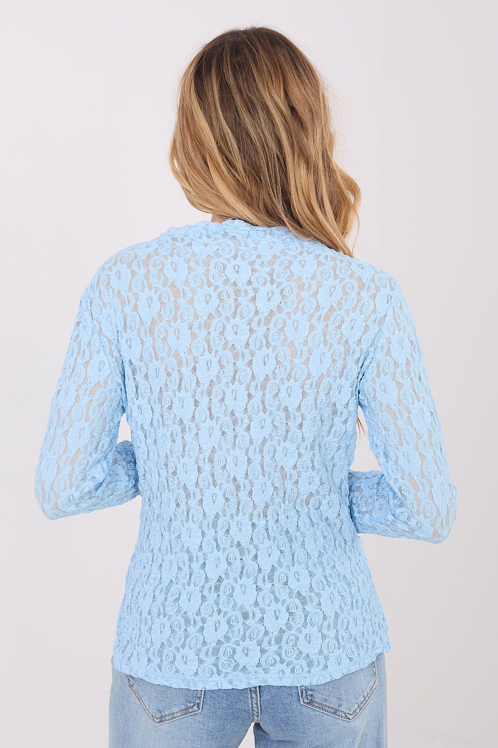   Bluzka Model IT-BZ-9962.98 Light Blue - Italy Moda 
