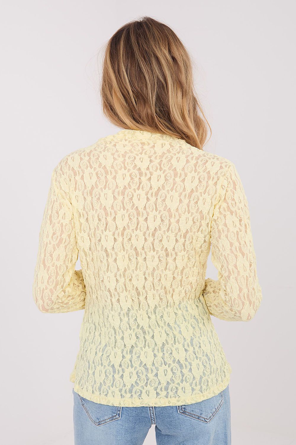   Bluzka Model IT-BZ-9962.98 Light Yellow - Italy Moda 