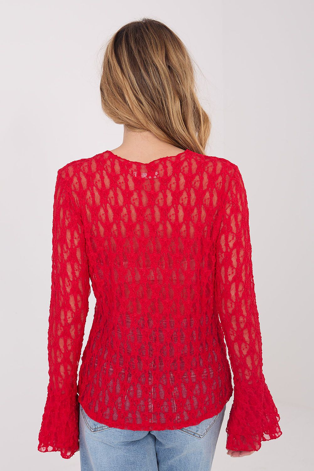   Bluzka Model IT-BZ-9970.97 Red - Italy Moda 