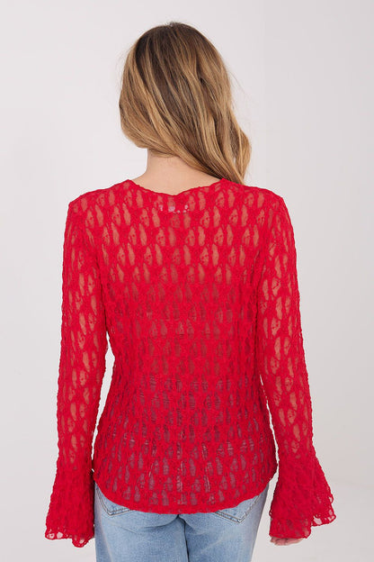   Bluzka Model IT-BZ-9970.97 Red - Italy Moda 