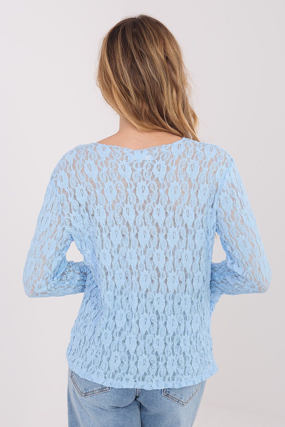   Bluzka Model IT-BZ-9970.97 Light Blue - Italy Moda 