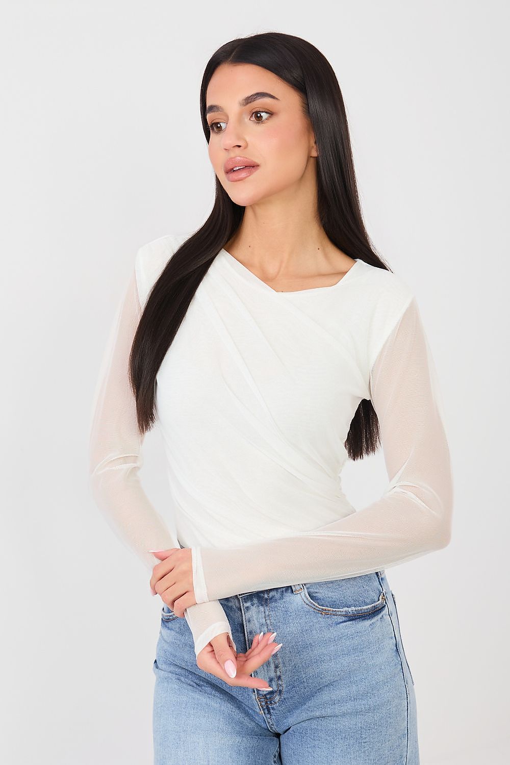   Body Model IT-BO-21601-1.89 White - Italy Moda 