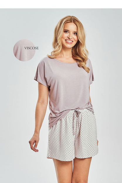  Piżama Damska Model Marcella 3516 Grey - Taro 