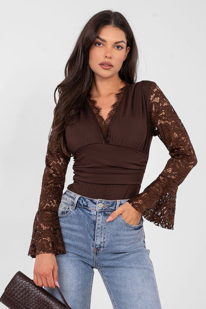   Body Model IT-BO-22160.01 Brown - Italy Moda 