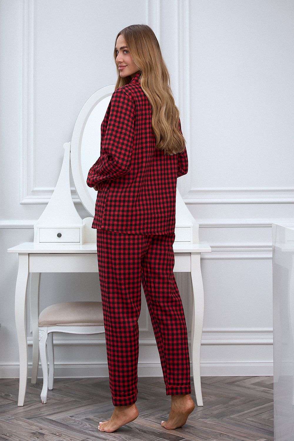  Piżama Damska Model X-Mas 223596 Red/Black - Pure Sin 