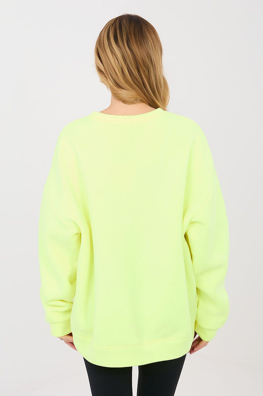   Bluza Damska Model MJ-BL-H2589.14 Fluo Yellow - Factory Price 