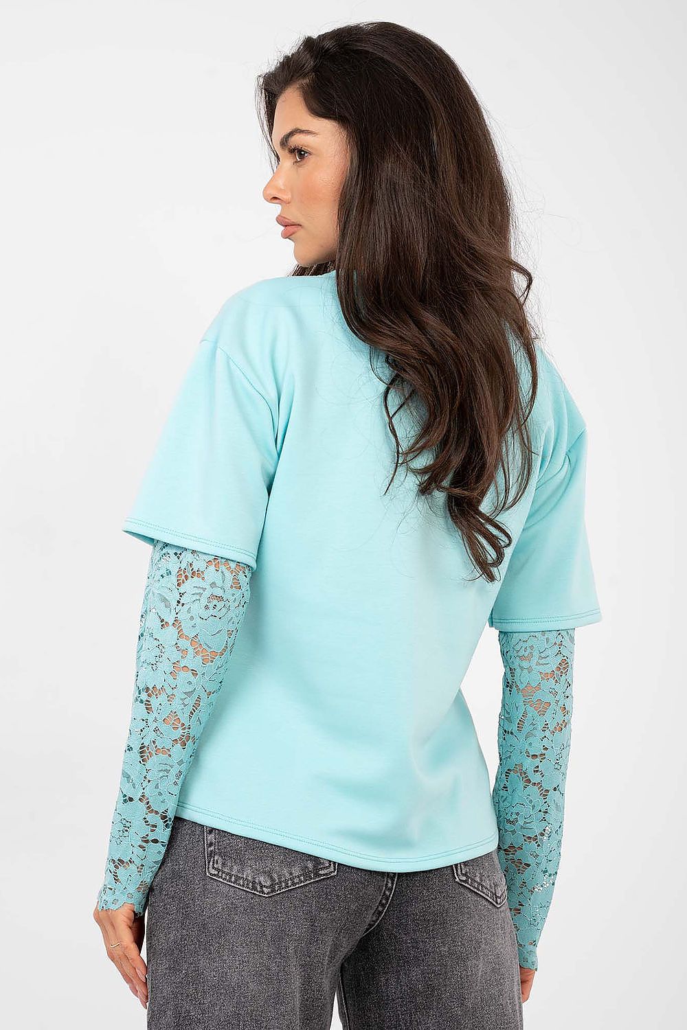   Bluzka Model IT-BZ-22128.27 Mint - Italy Moda 
