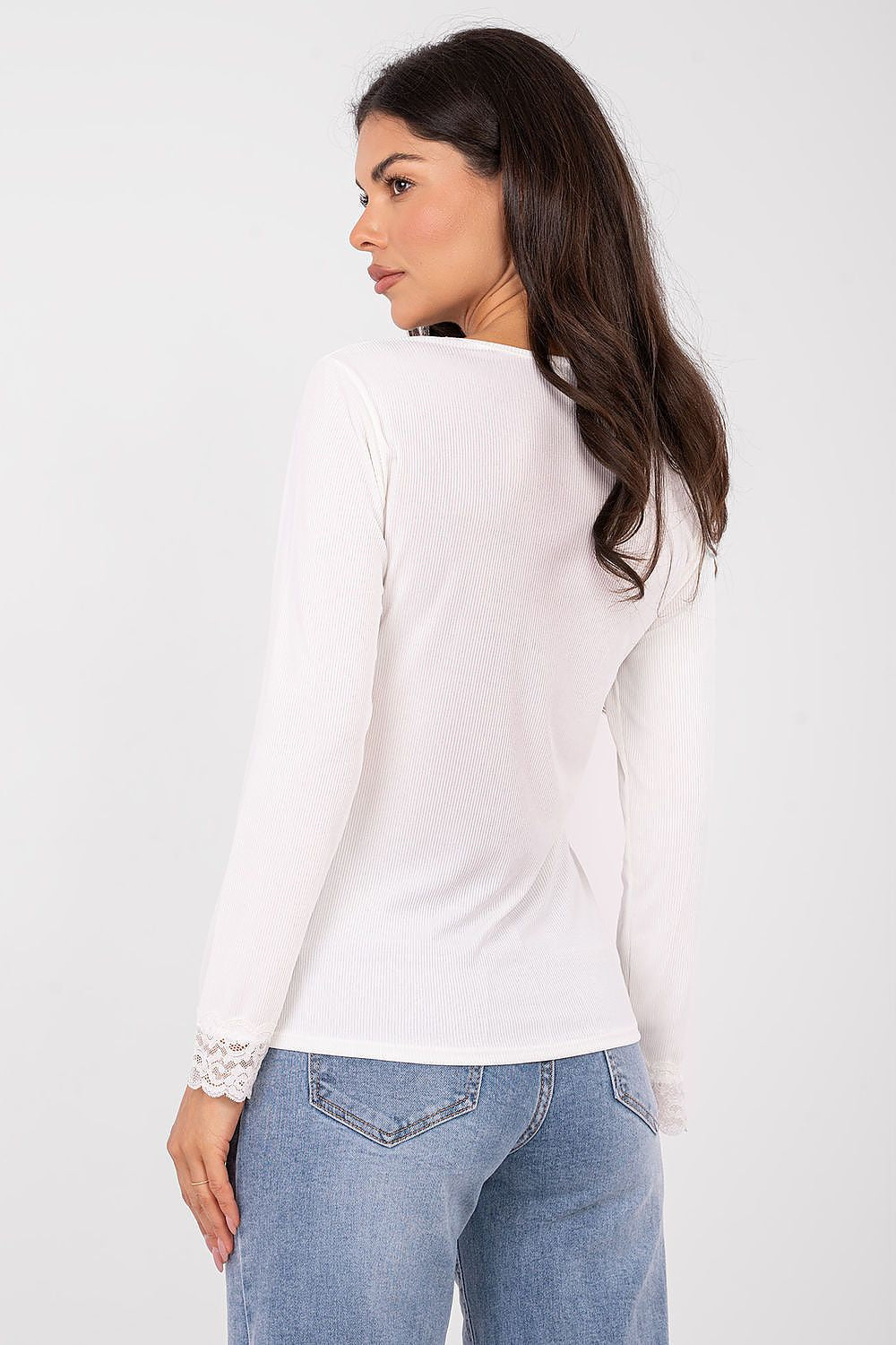   Bluzka Model IT-BZ-22081.28 Ecru - Italy Moda 