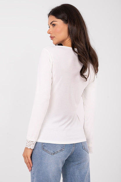   Bluzka Model IT-BZ-22081.28 Ecru - Italy Moda 