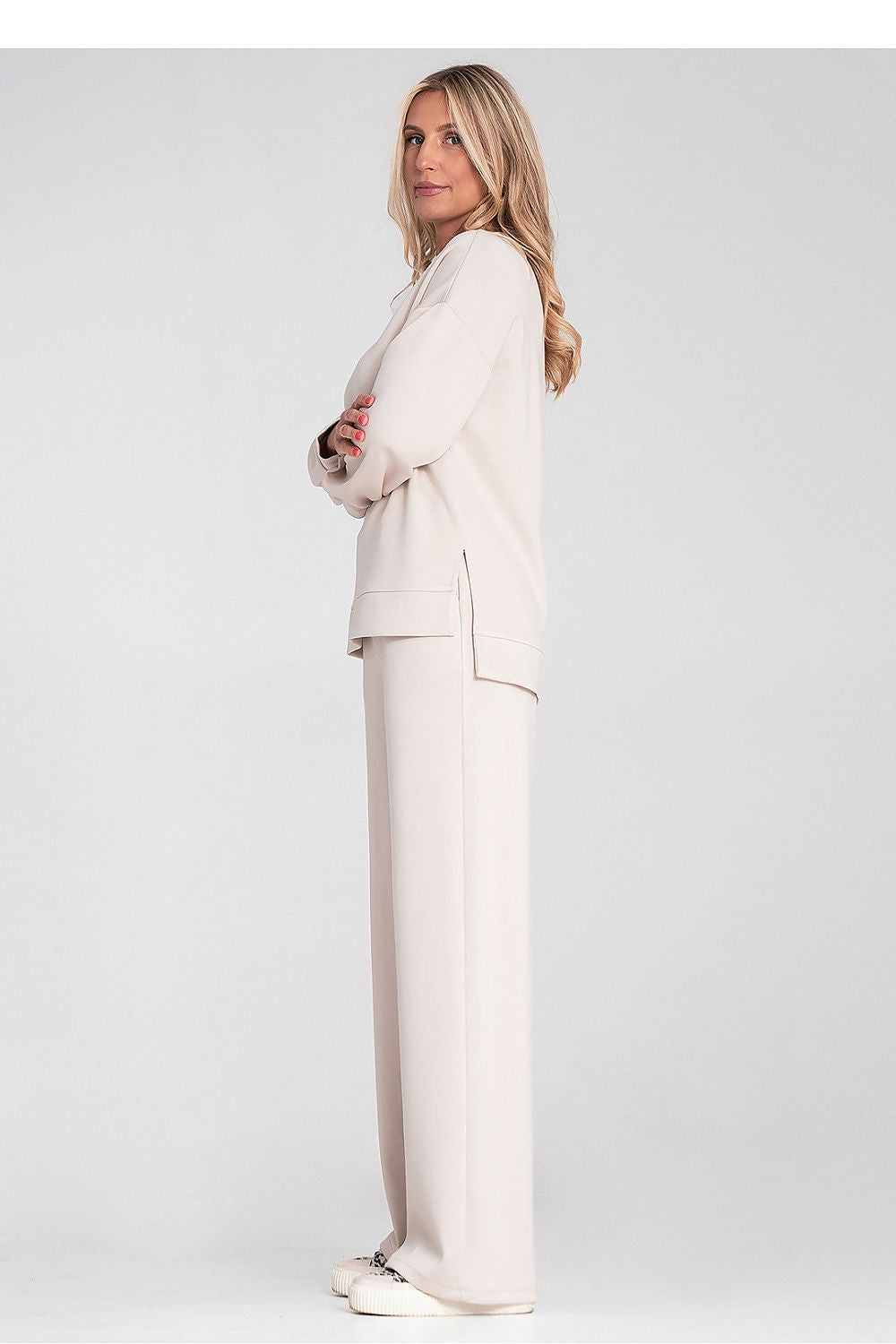   Bluza Damska Model M1203 Beige - Figl 