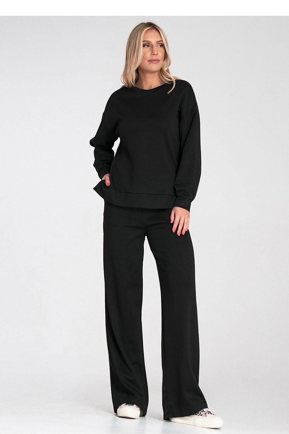   Bluza Damska Model M1203 Black - Figl 