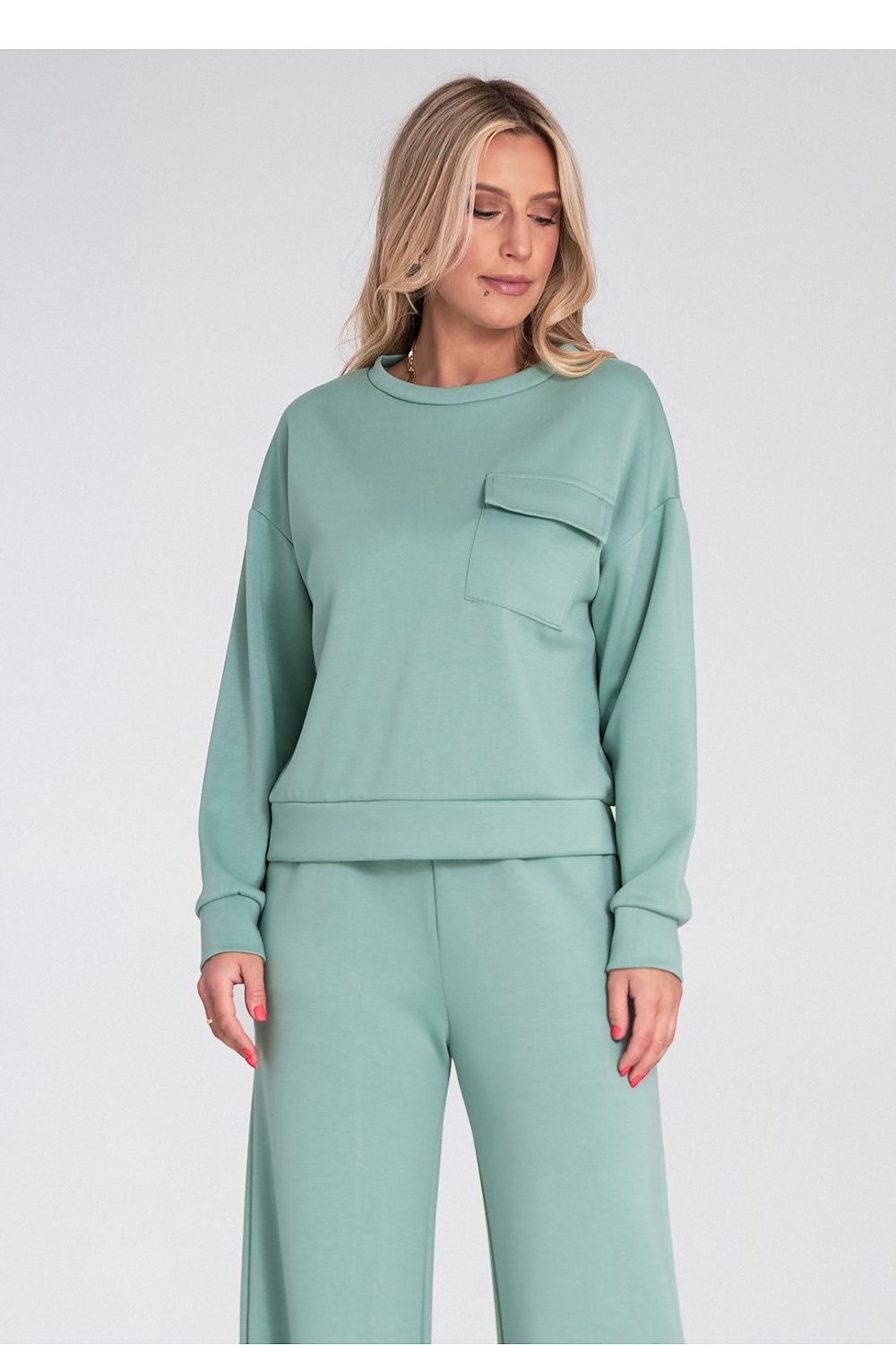   Bluza Damska Model M1202 Mint - Figl 
