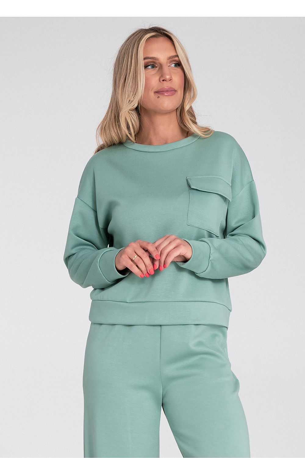  Bluza Damska Model M1202 Mint - Figl 