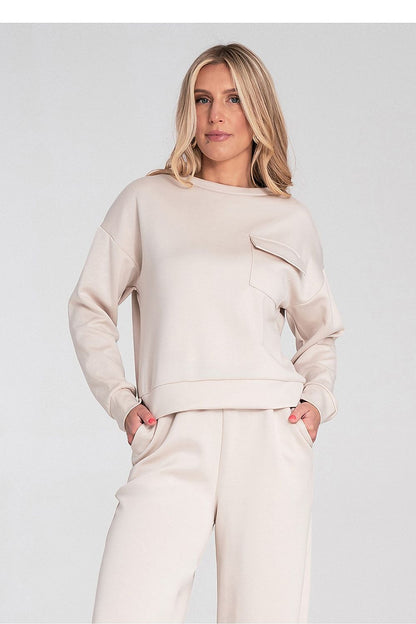   Bluza Damska Model M1202 Beige - Figl 