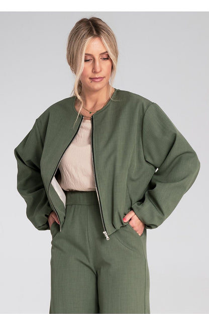   Kurtka Damska Model M1198 Green - Figl 