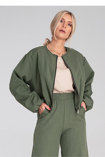  Kurtka Damska Model M1198 Green - Figl 