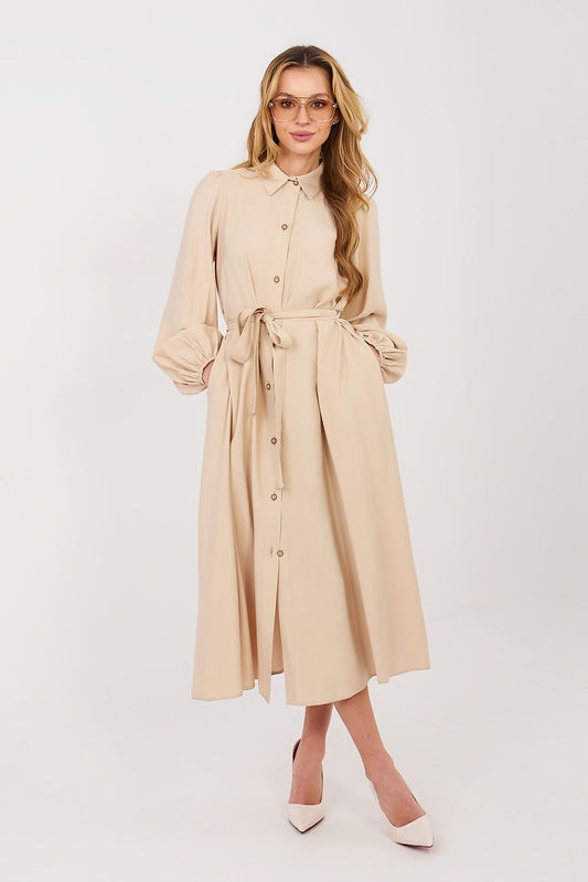  Sukienka Model LK-SK-510018.91 Beige - Lakerta 