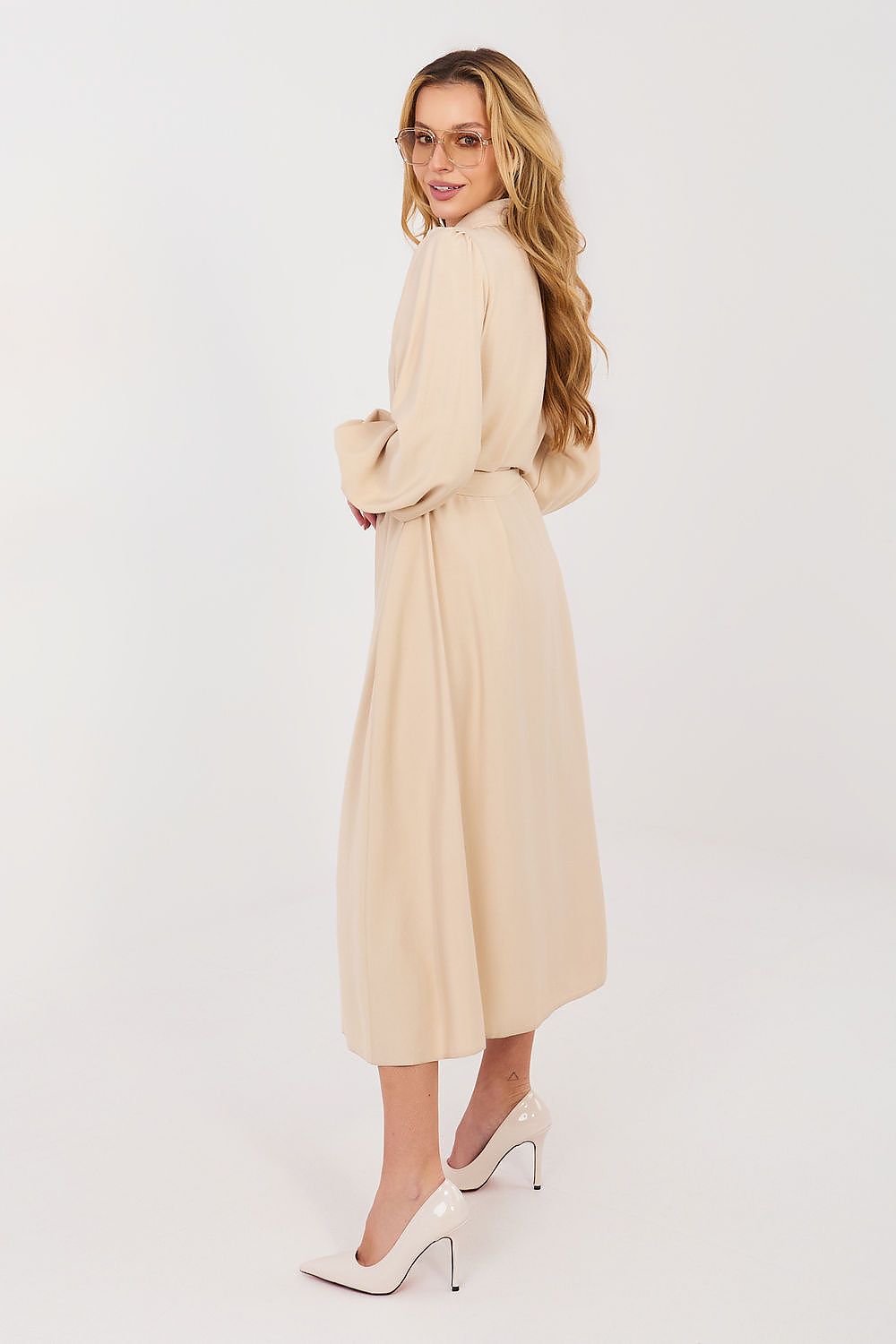  Sukienka Model LK-SK-510018.91 Beige - Lakerta 
