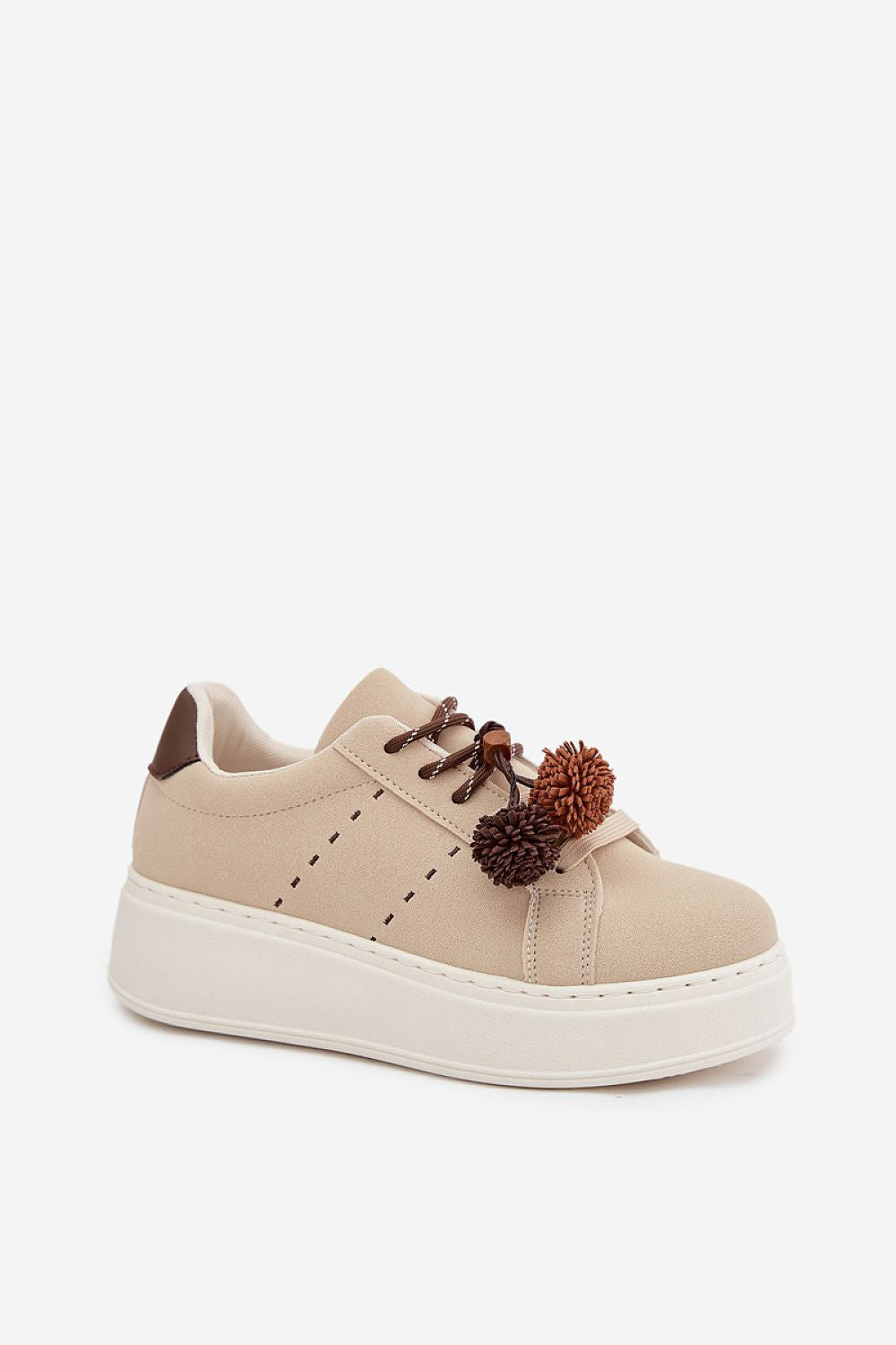   Buty Sportowe Model Corinna D-123 Beige - Step in style 