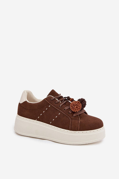   Buty Sportowe Model Corinna D-123 CZekolada - Step in style 