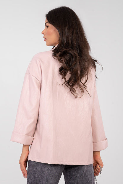  Marynarka Model IT-MA-FL10061.51 Light Pink - Rue Paris 
