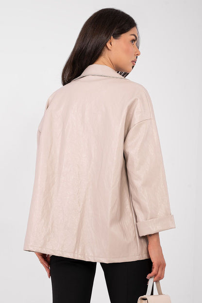   Marynarka Model IT-MA-FL10061.51 Beige - Rue Paris 