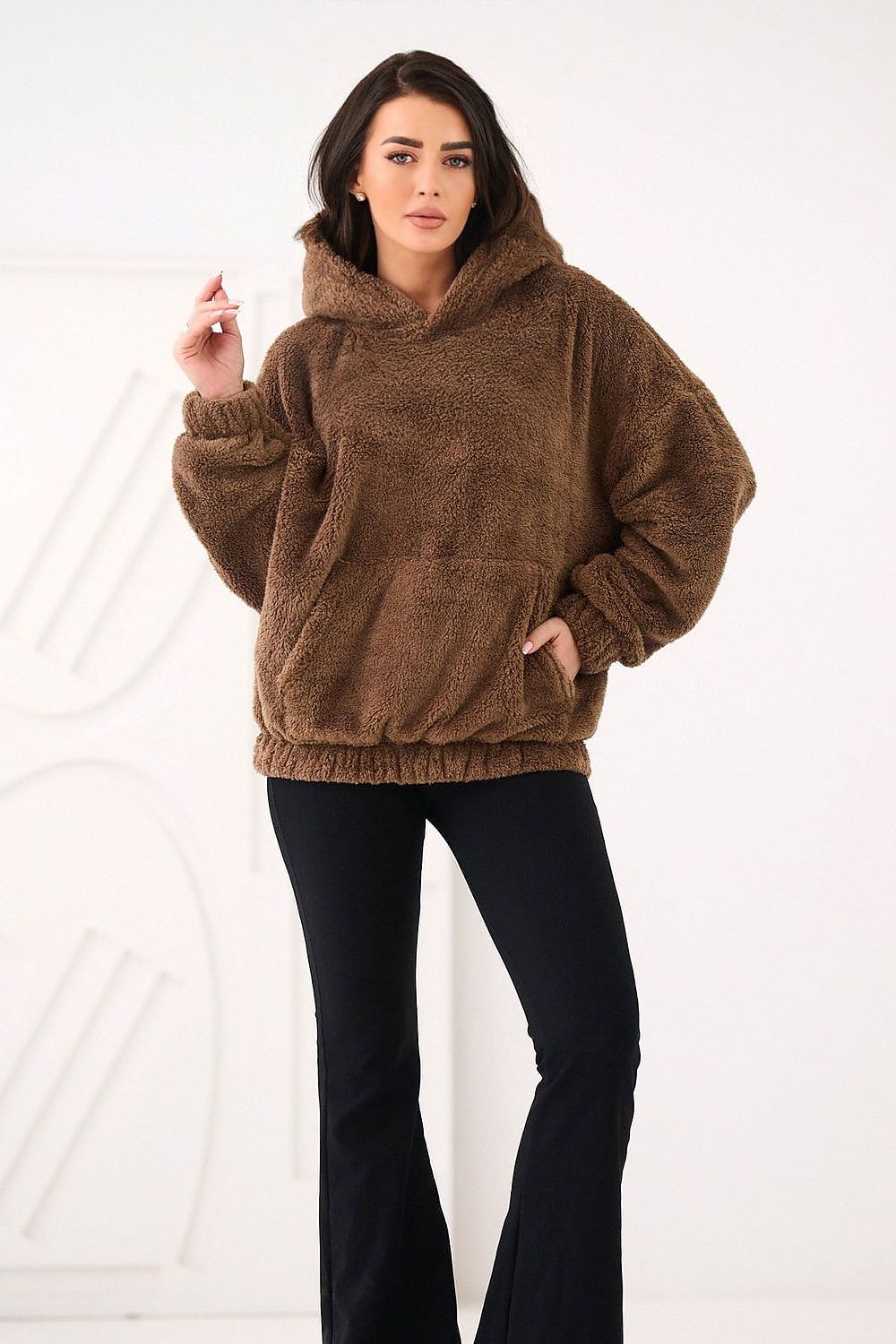   Bluza Damska Model CS-BL-BT1029.97P Dark Beige - Factory Price 