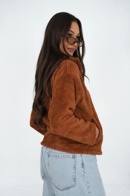   Bluza Damska Model CS-BL-BT1033.09 Light Brown - Factory Price 