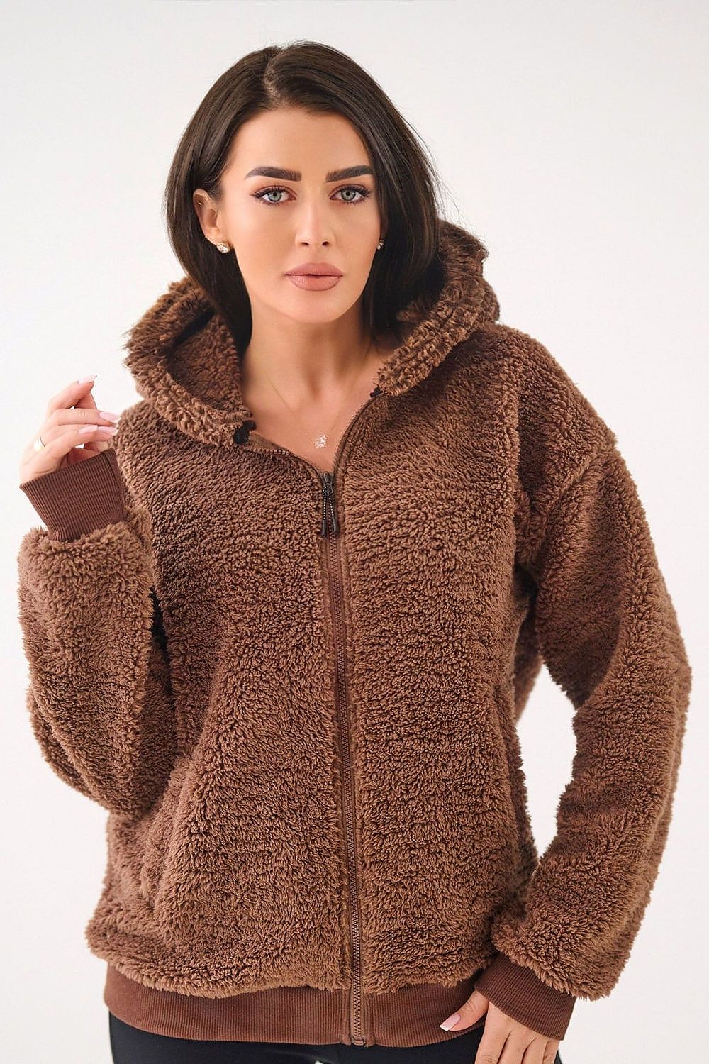   Bluza Damska Model CS-BL-BT1032.98P Brown - Factory Price 